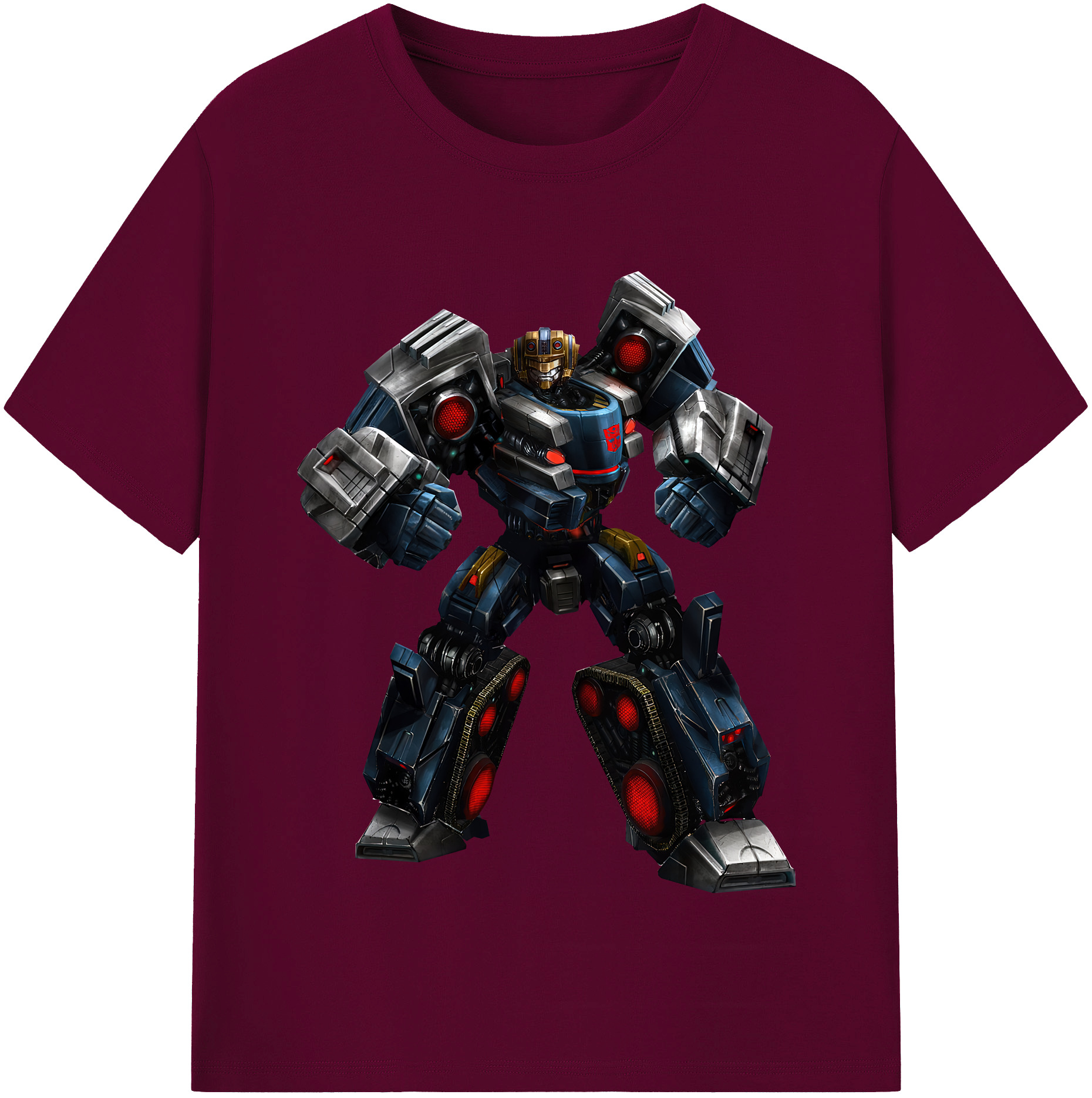 （画像用） Transformers トランスフォーマー レディースカジュアルプリントTシャツ（綿100％）